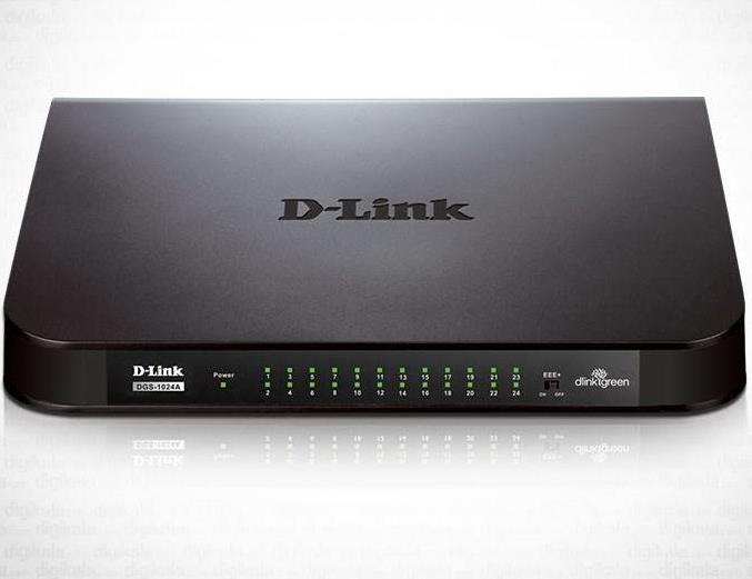 سوییچ 24 پورت غیرمدیریتی دی-لینک مدل DGS-1024A